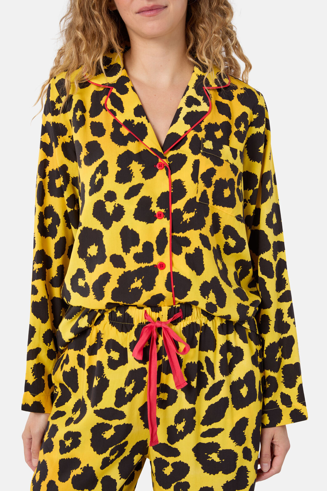 Gorman NZ - Leopard Long PJ Set - print