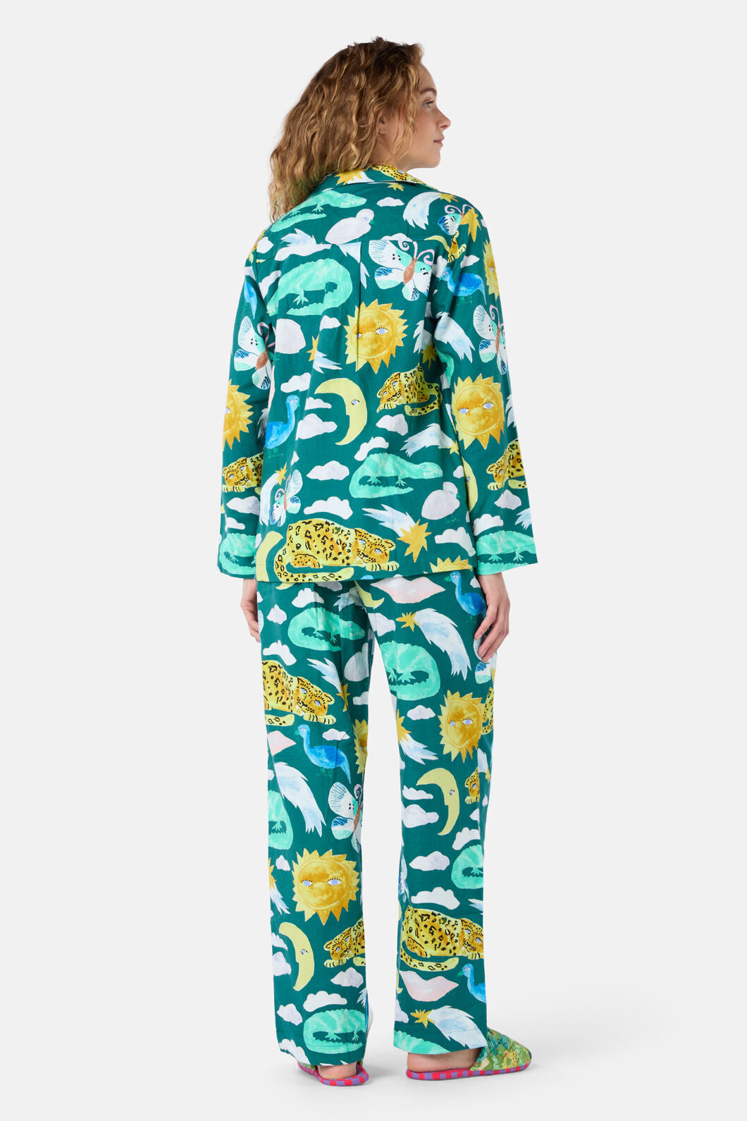 Gorman NZ - Night Zoo Long PJ Set - print
