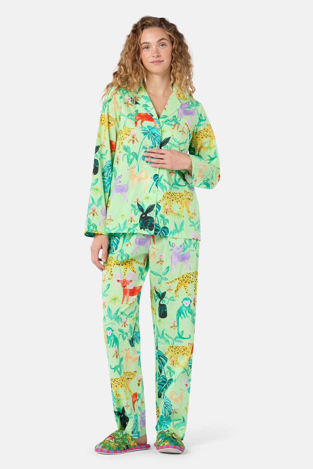 Gorman NZ - Orchard Safari Long PJ Set - print
