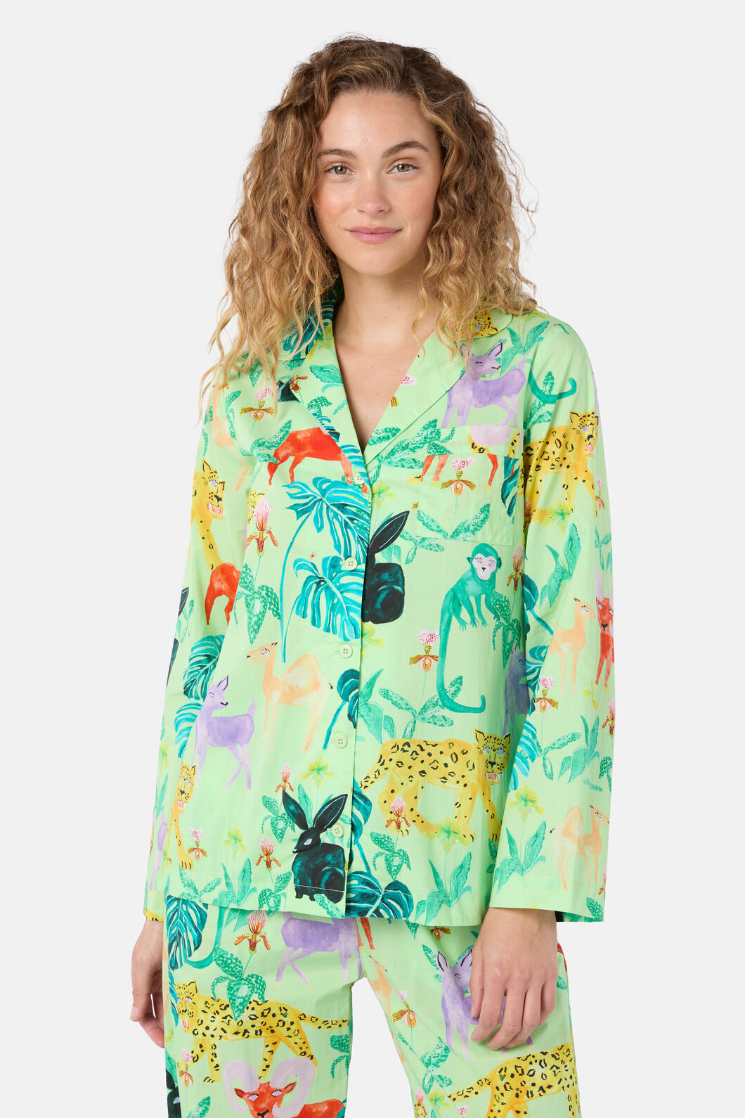 Gorman NZ - Orchard Safari Long PJ Set - print