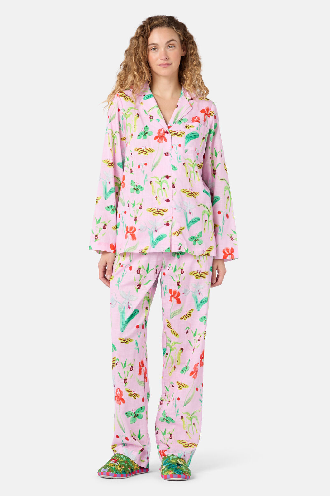 Gorman NZ - Electric Eden Long PJ Set - print