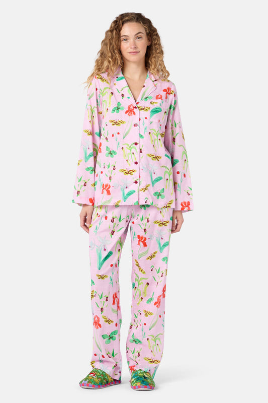 Gorman NZ - Electric Eden Long PJ Set - print