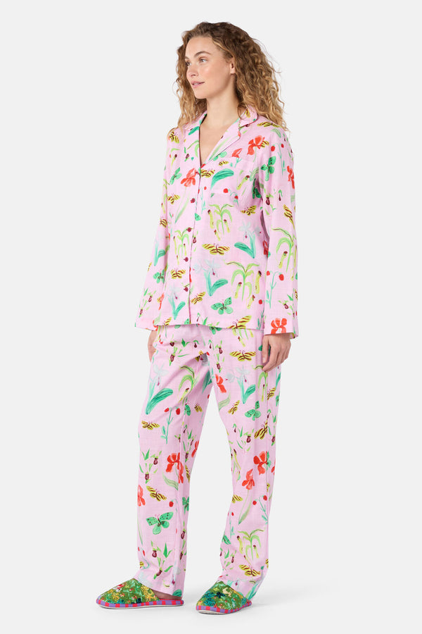 Gorman NZ - Electric Eden Long PJ Set - print