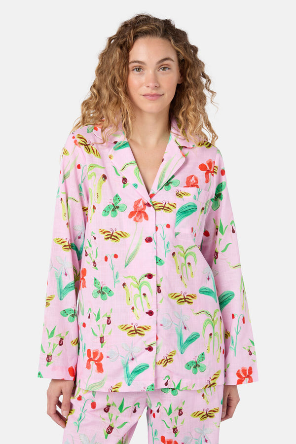 Gorman NZ - Electric Eden Long PJ Set - print