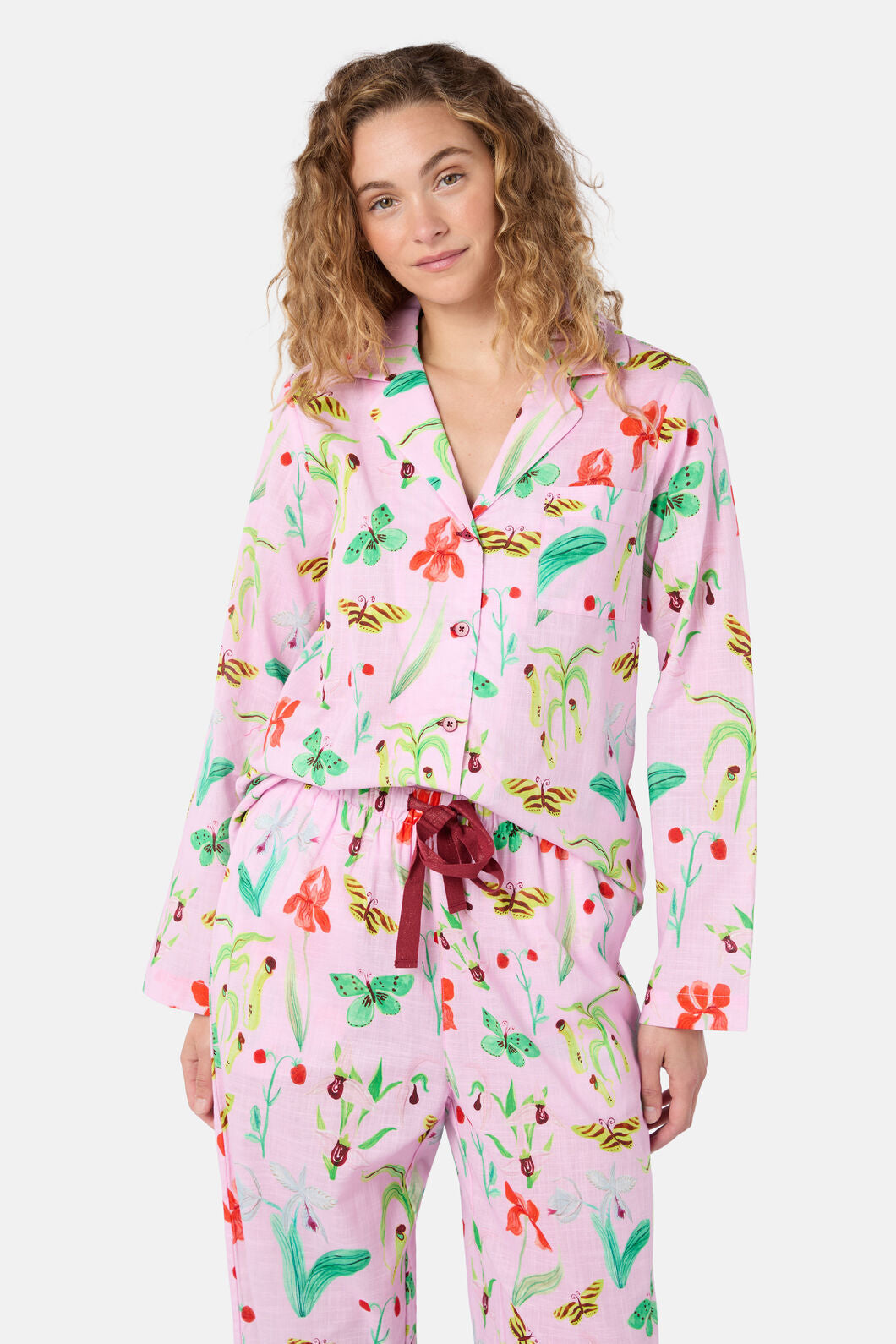 Gorman NZ - Electric Eden Long PJ Set - print