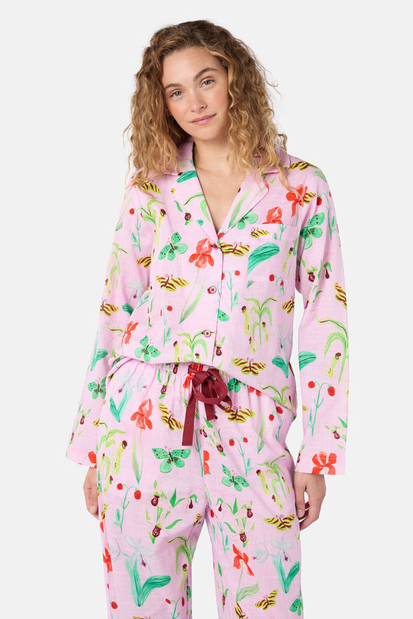 Gorman NZ - Electric Eden Long PJ Set - print
