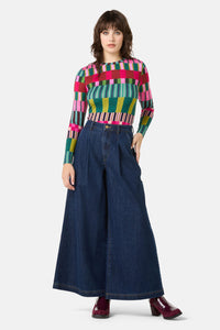 Gorman NZ - Warpweave Long Sleeve Tee - print