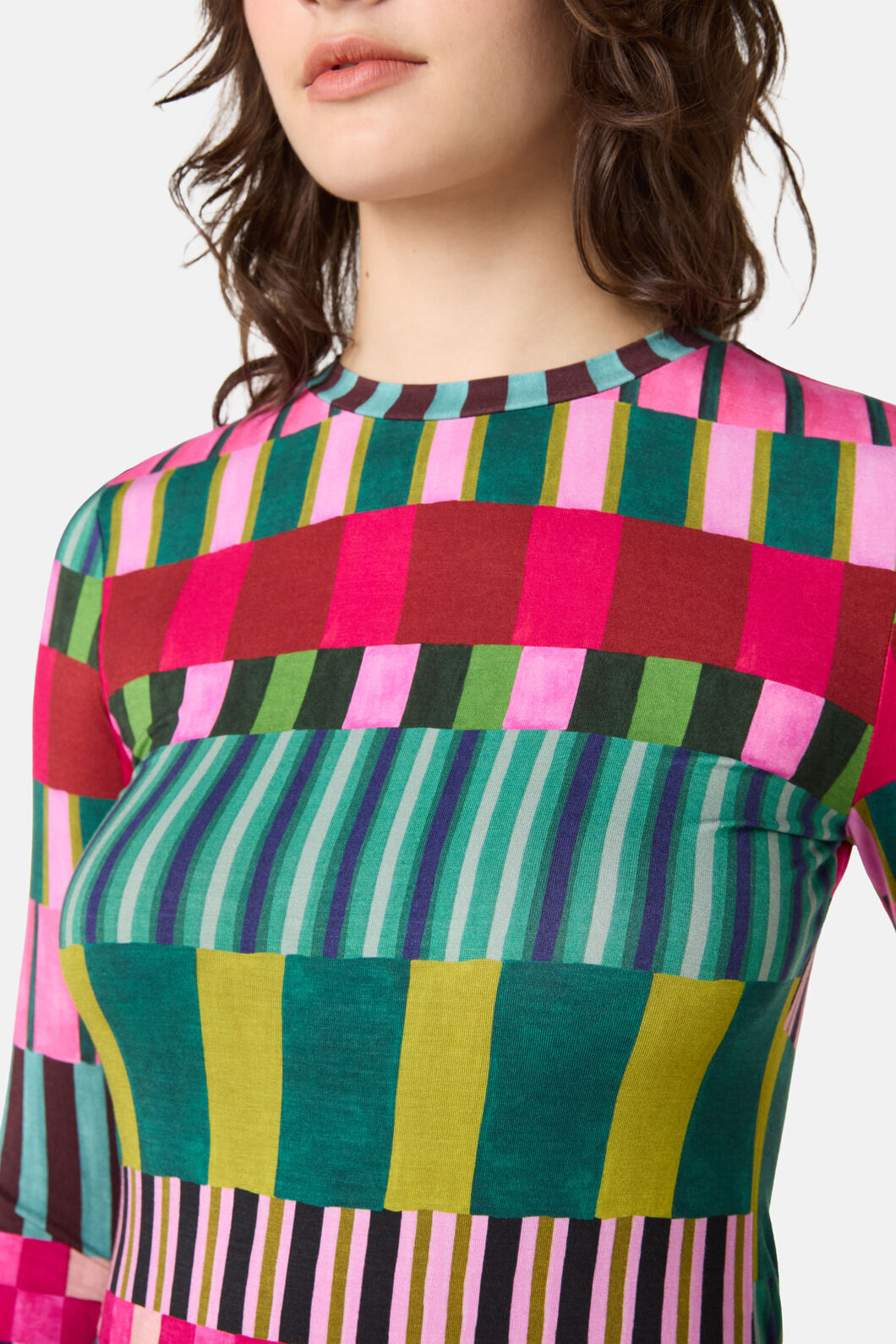 Gorman NZ - Warpweave Long Sleeve Tee - print