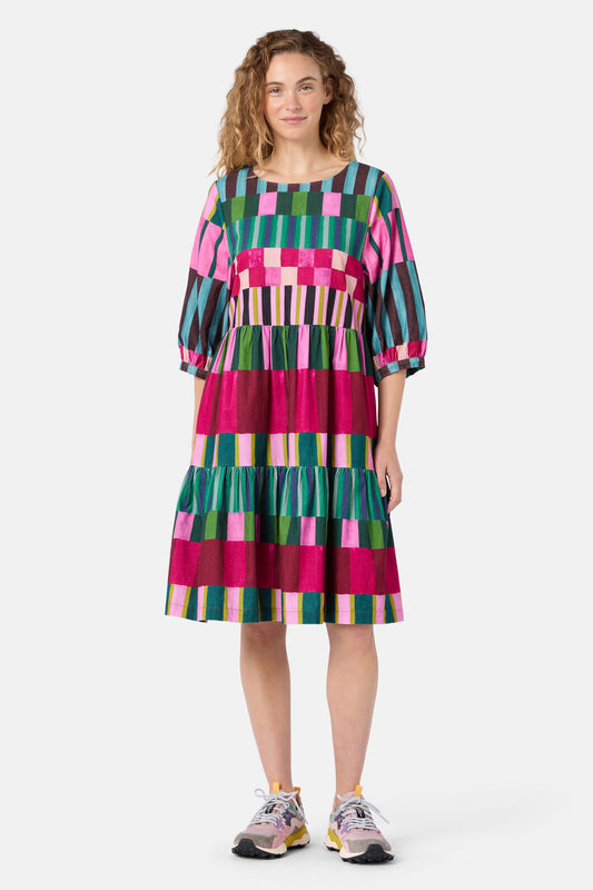 Gorman NZ - Warpweave Smock Dress - print