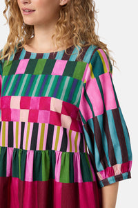 Gorman NZ - Warpweave Smock Dress - print