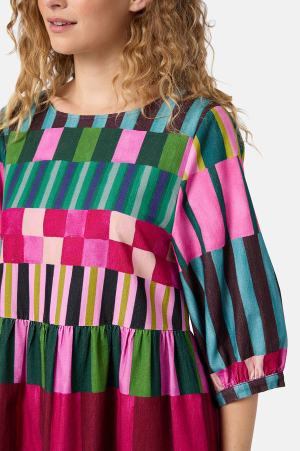 Gorman NZ - Warpweave Smock Dress - print