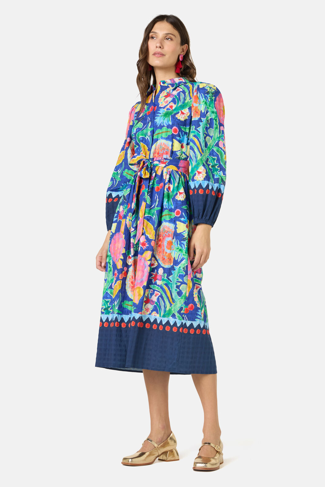 Gorman NZ - Secret Meadow Smock Dress - print
