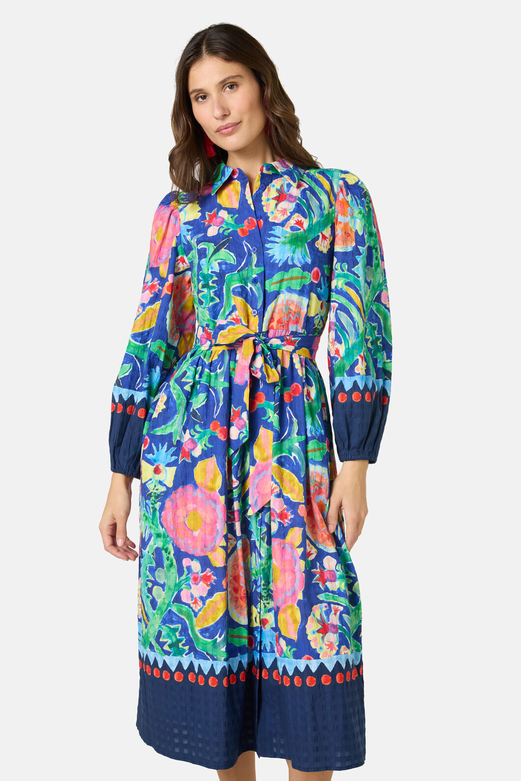 Gorman NZ - Secret Meadow Smock Dress - print