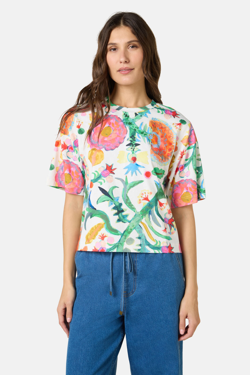 Gorman NZ - Secret Meadow Relaxed Tee - print