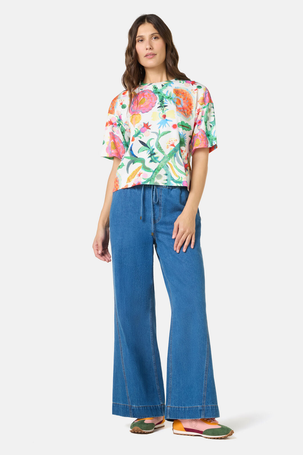 Gorman NZ - Secret Meadow Relaxed Tee - print