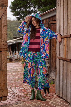 Gorman NZ - Secret Meadow Print Raincoat - print