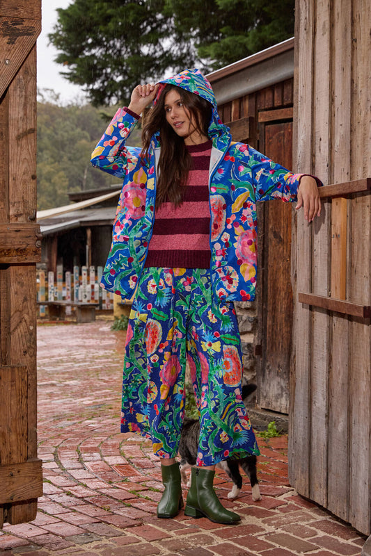 Gorman NZ - Secret Meadow Print Raincoat - print