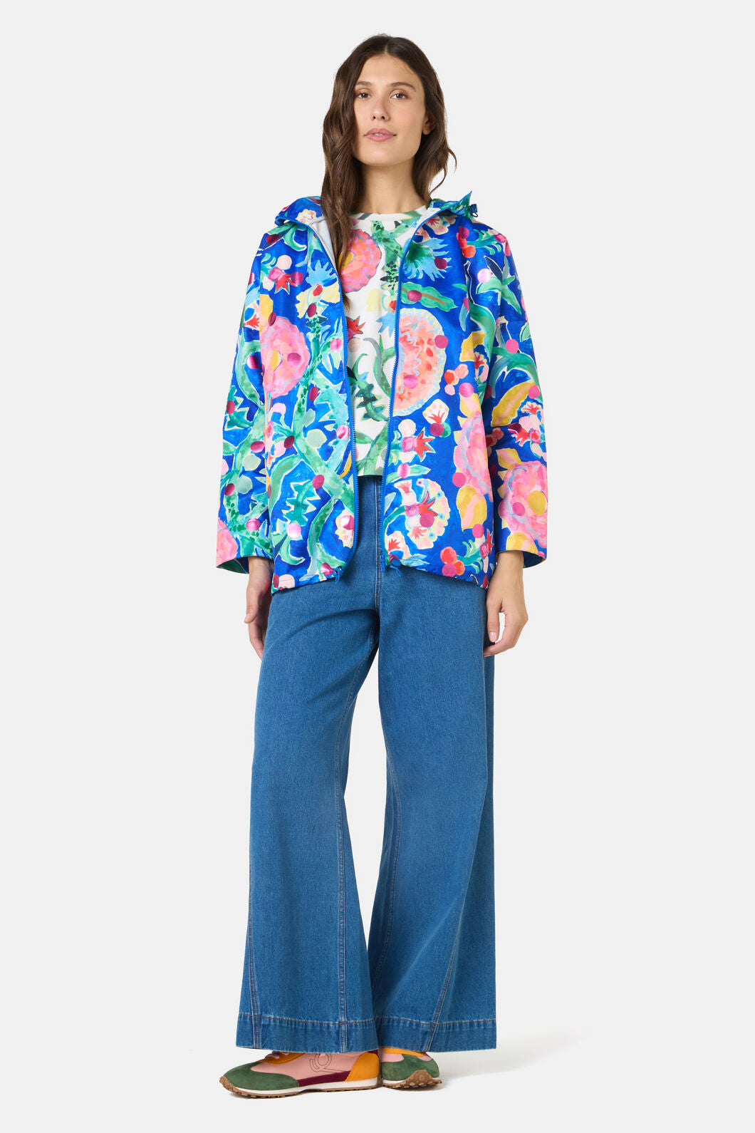Gorman NZ - Secret Meadow Print Raincoat - print