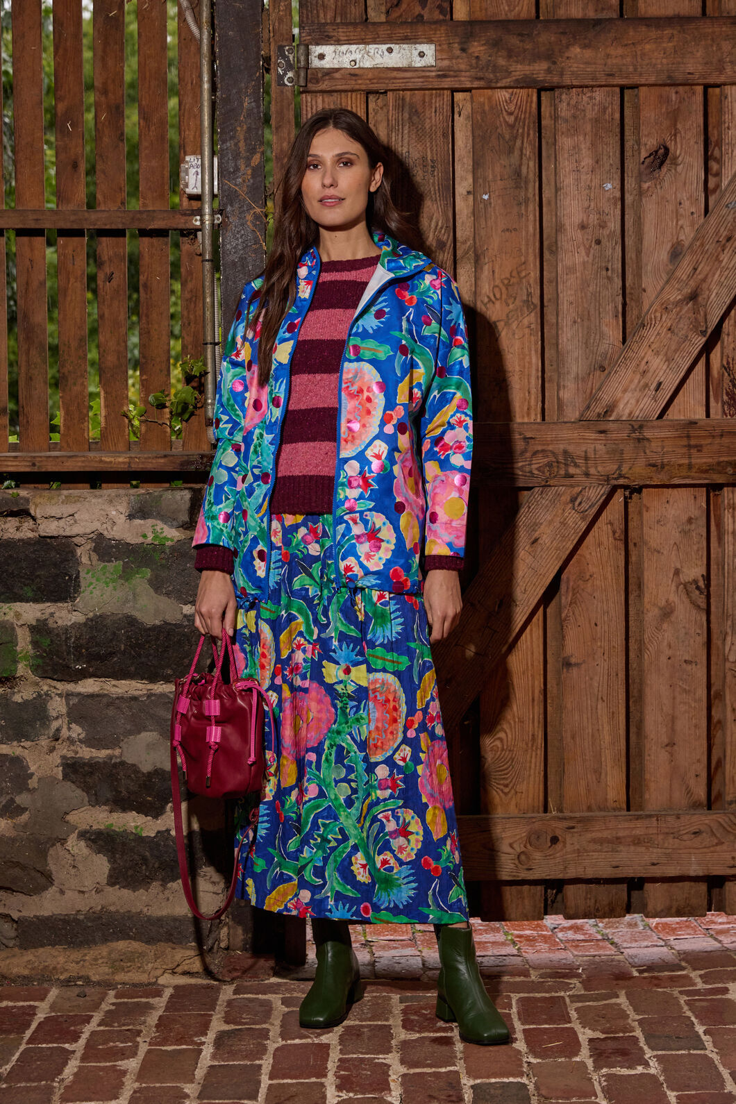 Gorman NZ - Secret Meadow Print Raincoat - print