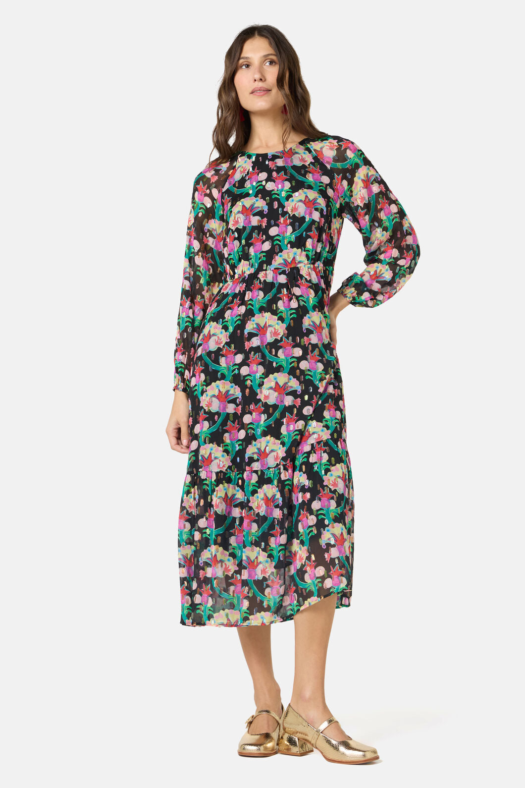 Gorman NZ - Secret Meadow Maxi Dress - print