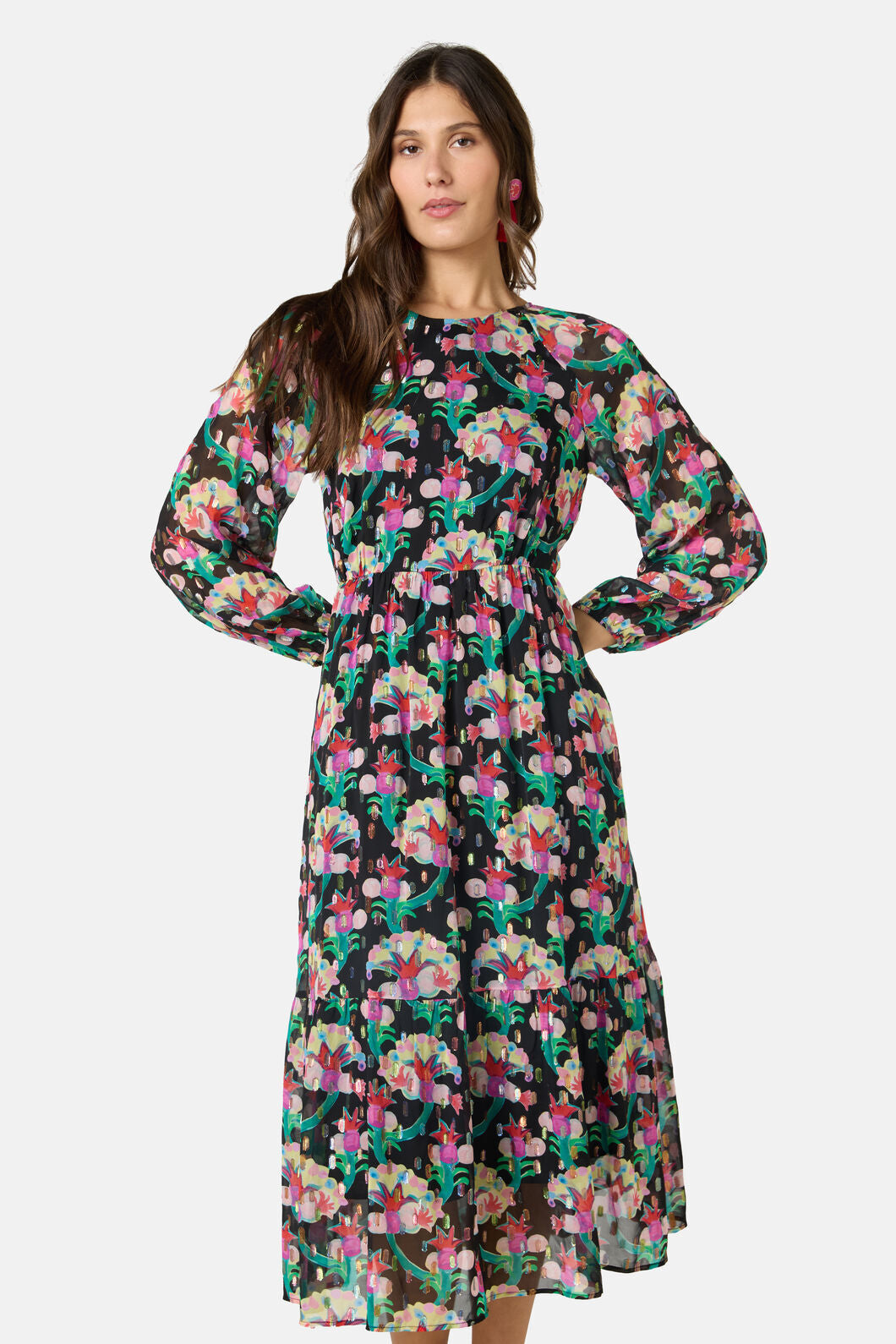 Gorman NZ - Secret Meadow Maxi Dress - print
