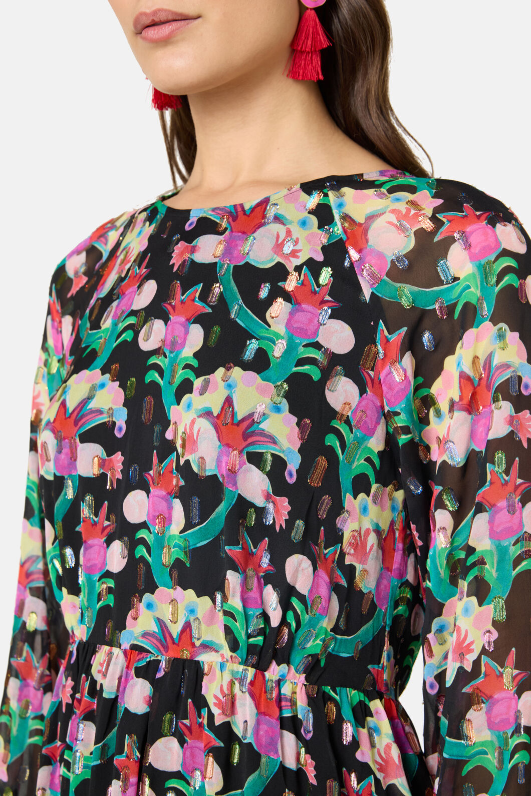 Gorman NZ - Secret Meadow Maxi Dress - print