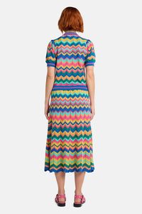 Gorman NZ - Tropic Zigzag Knit Top - multi