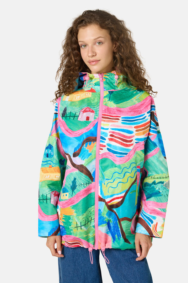 Gorman NZ - Mountain Magic Raincoat - print