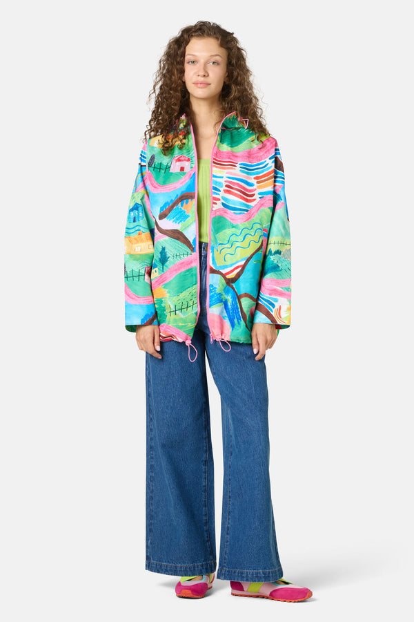 Gorman NZ - Mountain Magic Raincoat - print