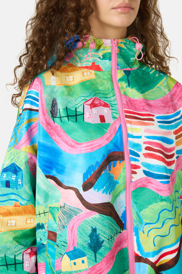 Gorman NZ - Mountain Magic Raincoat - print