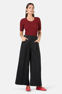 Gorman NZ - Liana Wide Leg Pant - black