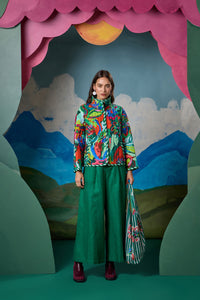 Gorman NZ - Liana Wide Leg Pant - green