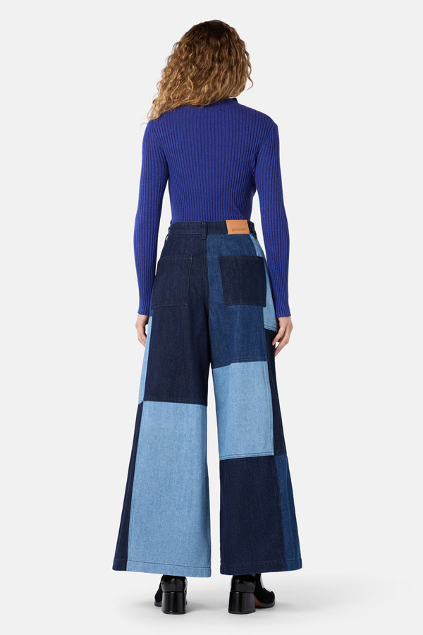 Gorman NZ - Sweetheart Knit Top - blue