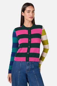 Gorman NZ - Stripecase Cardigan - stripe