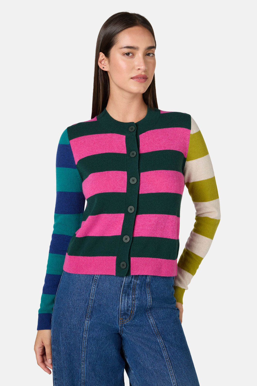 Gorman NZ - Stripecase Cardigan - stripe