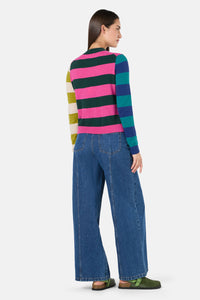 Gorman NZ - Stripecase Cardigan - stripe