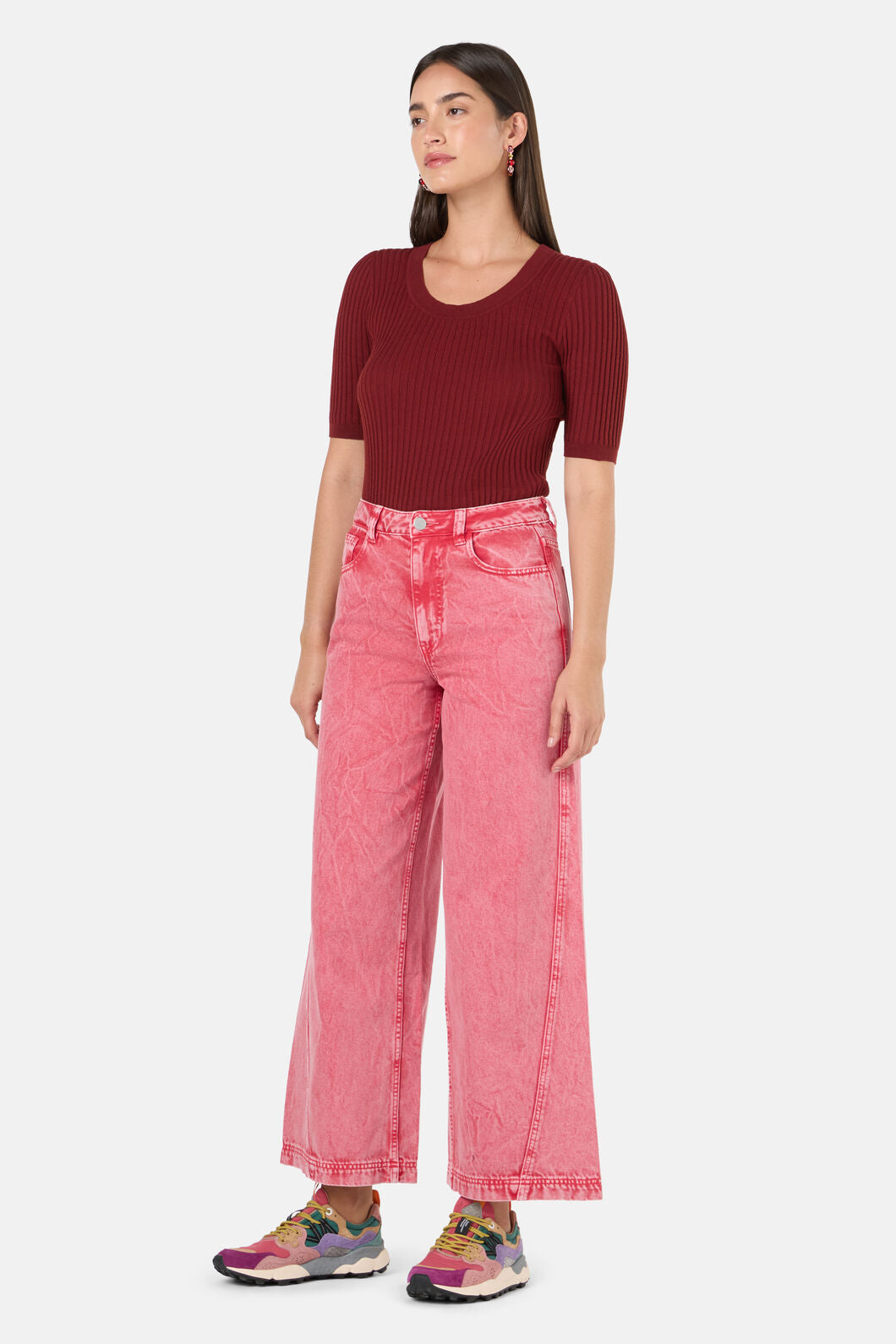 Gorman NZ - Fadeaway Acid Wash Jean - pink
