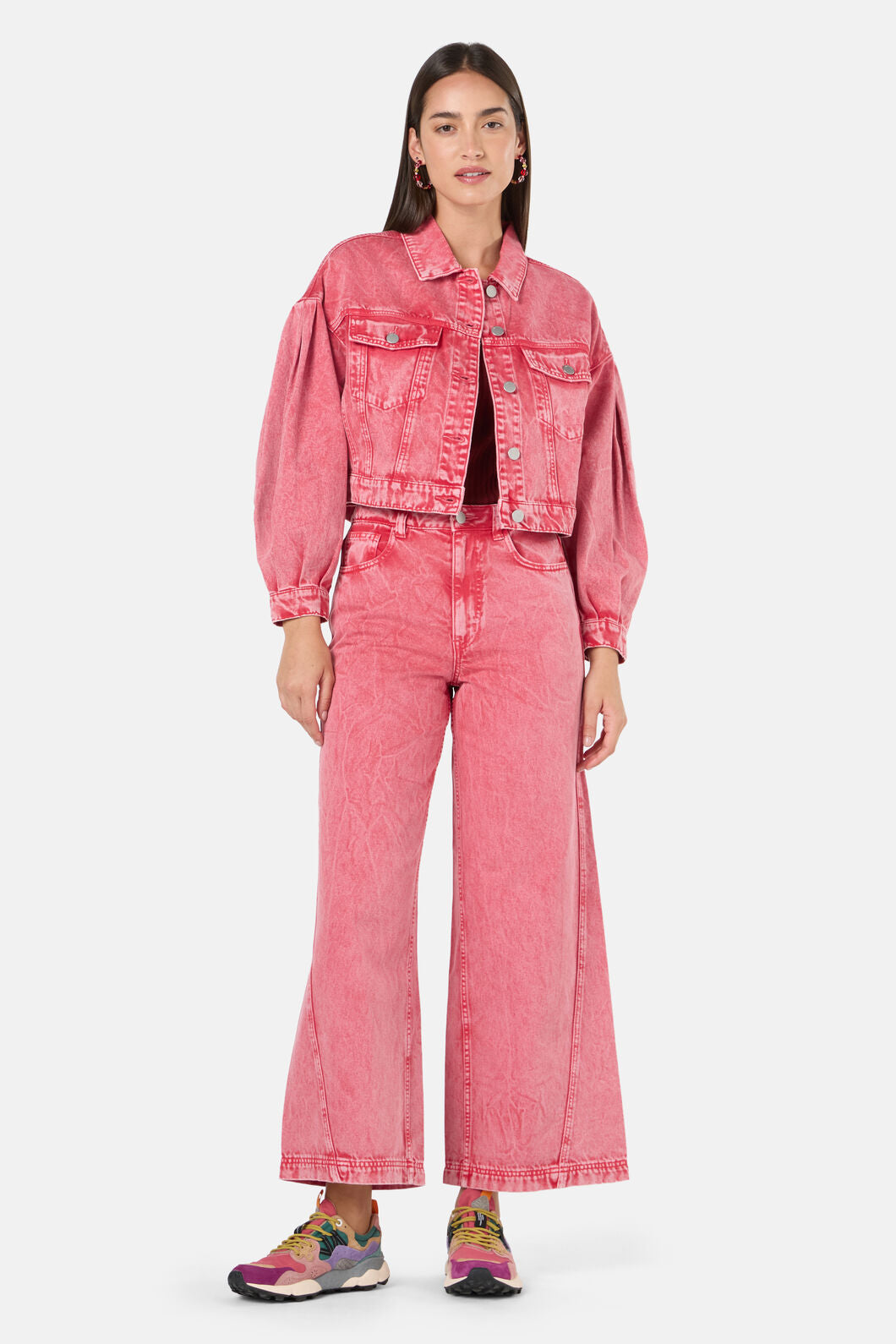 Gorman NZ - Fadeaway Acid Wash Jean - pink