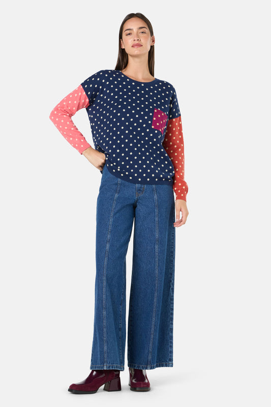 Gorman NZ - Bandwagon Cotton Jumper - multi