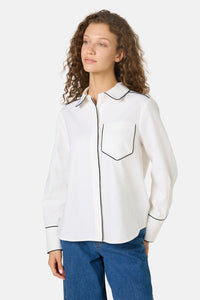 Gorman NZ - Coffee Run Basic LS Shirt - white