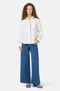 Gorman NZ - Coffee Run Basic LS Shirt - white