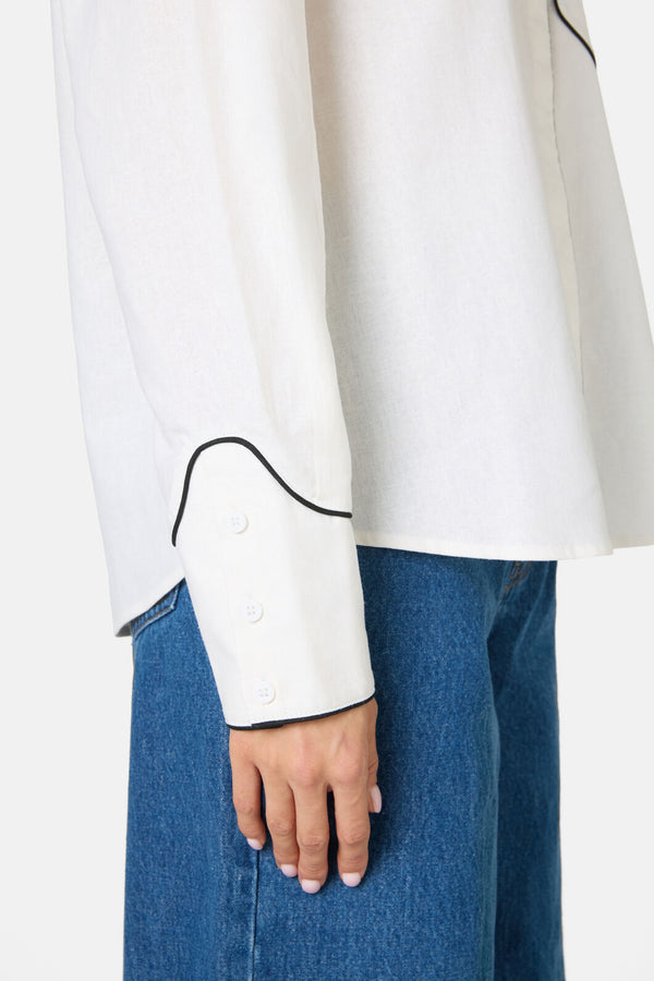 Gorman NZ - Coffee Run Basic LS Shirt - white