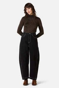 Gorman NZ - Orla Barrel Jean - black