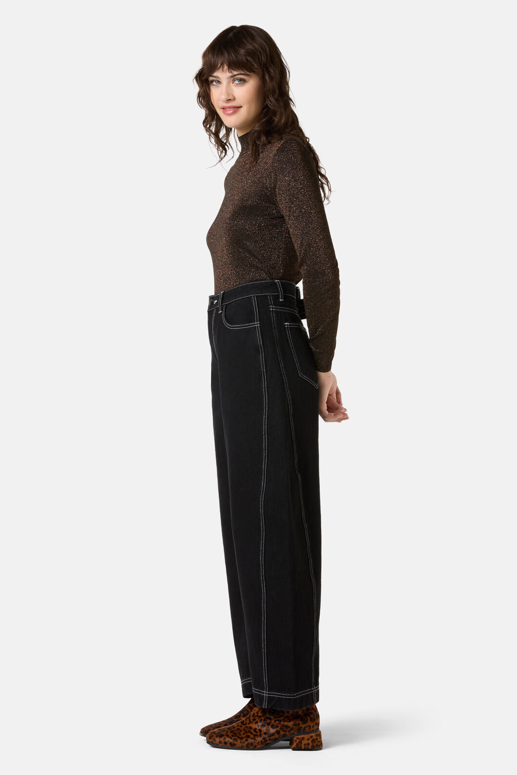 Gorman NZ - Orla Barrel Jean - black