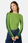 Gorman NZ - Amilia Cotton Knit Top - green