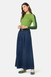 Gorman NZ - Amilia Cotton Knit Top - green