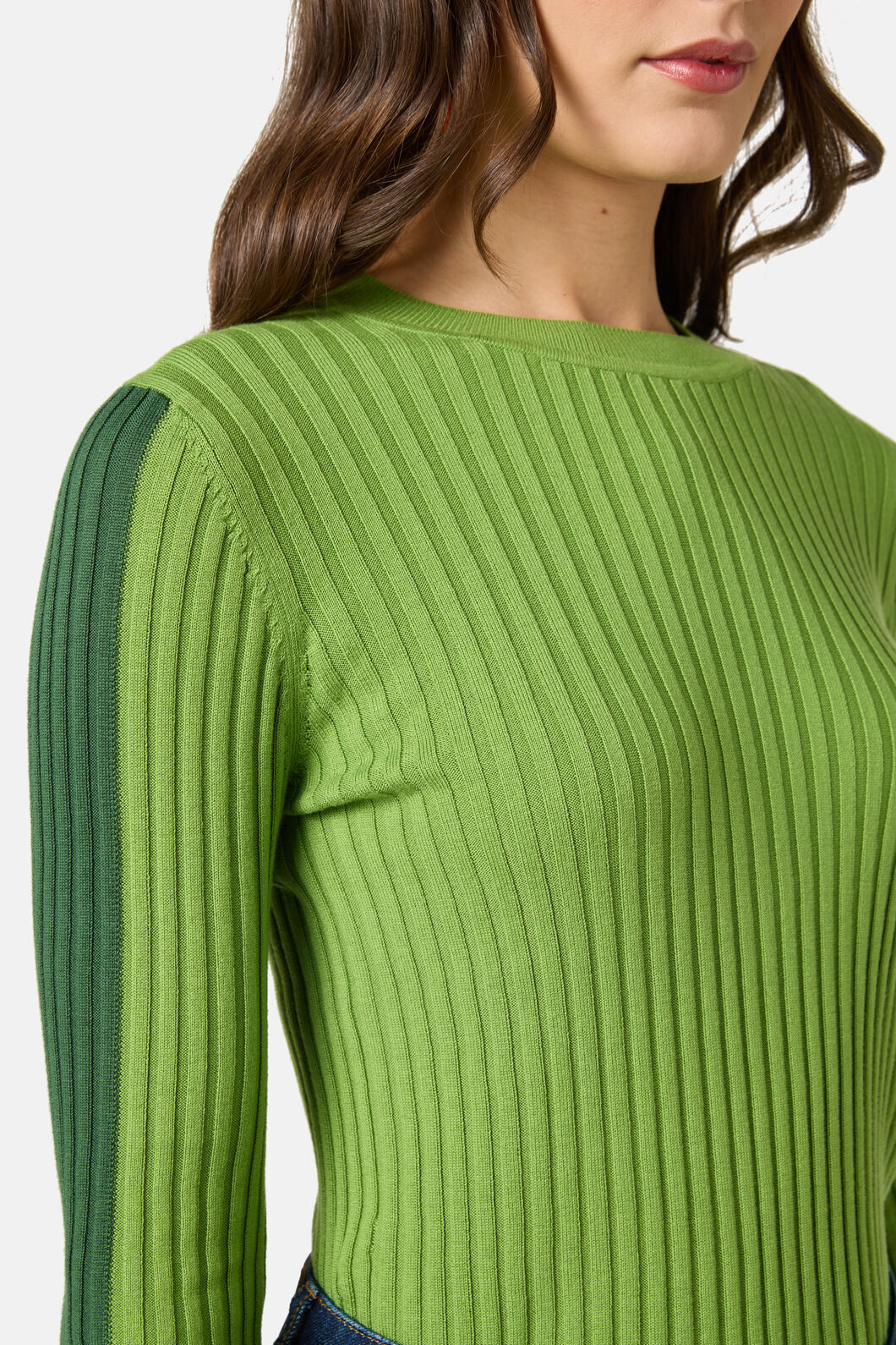 Gorman NZ - Amilia Cotton Knit Top - green