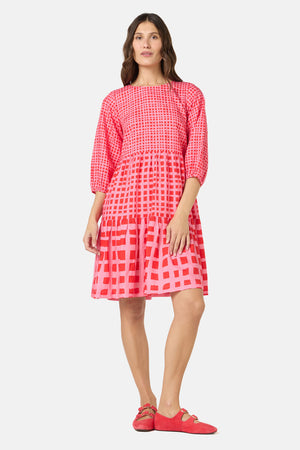 Gorman NZ - Garden Check Smock Dress - check