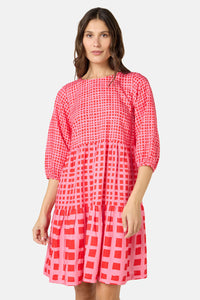 Gorman NZ - Garden Check Smock Dress - check