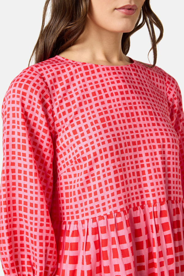 Gorman NZ - Garden Check Smock Dress - check